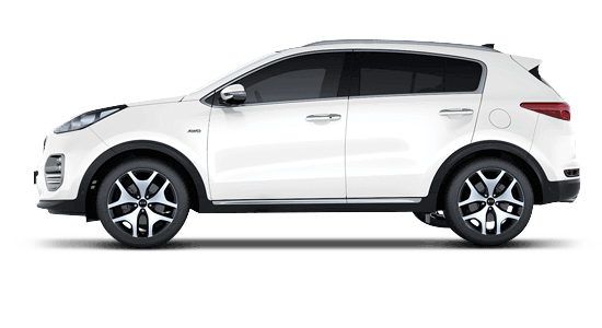 Car facing left